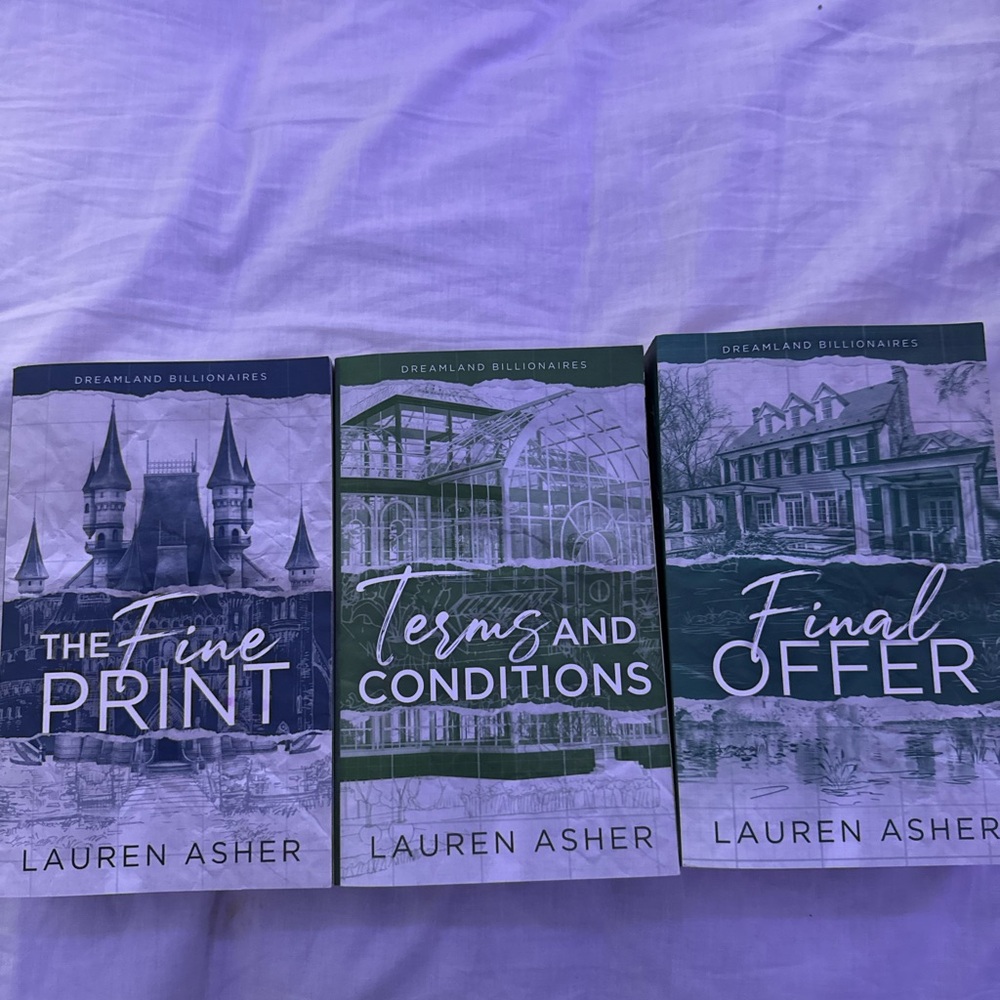 Dreamland Billionaires Book Set by Lauren Asher